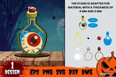 Halloween Stand | Svg Bundle | Glowfoge SVG SvgOcean 