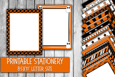 Halloween Stationery Sublimation Old Market 