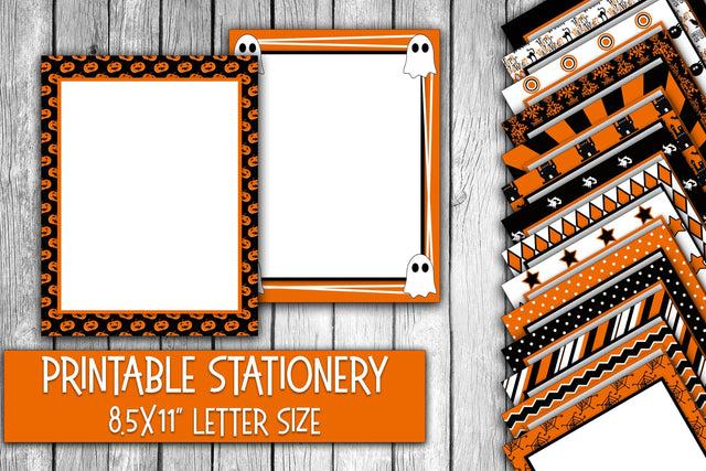 Halloween Stationery Sublimation Old Market 