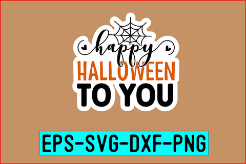 Halloween Sticker Design Bundle SVG CraftingStudio 