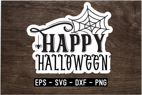 Halloween Sticker Design Bundle SVG CraftingStudio 