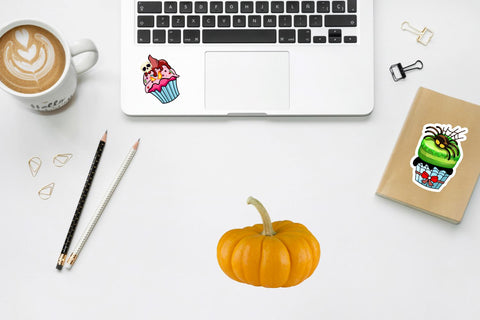 Halloween Sticker SVG Bundle SVG Regulrcrative 