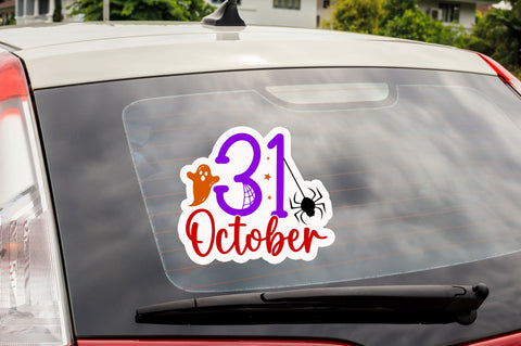 Halloween Stickers Bundle Sublimation Regulrcrative 
