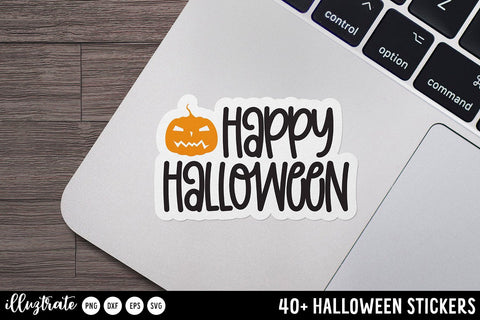 Halloween Stickers SVG | PNG Halloween Stickers SVG Illuztrate 