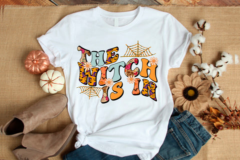 Halloween Sublimation Bundle, Cute Retro Halloween PNG Bundle SVG Shetara Begum 