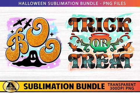 Halloween Sublimation Bundle Halloween PNG for Sublimation SVG zoellartz 