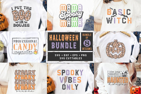 Halloween Sublimation Bundle - Halloween png - Print File - Halloween Sublimation Design - Halloween Shirt png - Digital Download Sublimation Svg Cuttables 