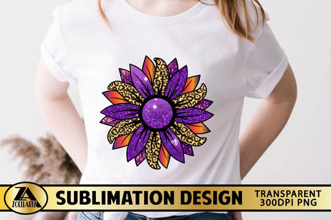 Halloween Sublimation Bundle Leopard Print Sunflower Pumpkin PNG SVG zoellartz 