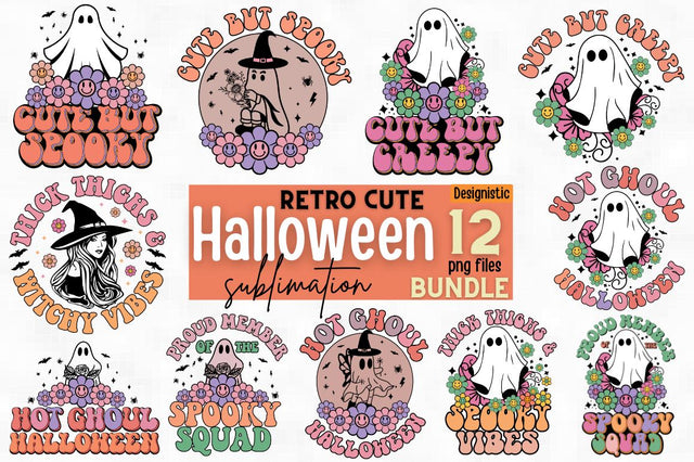 Halloween Sublimation Bundle Sublimation DESIGNISTIC 