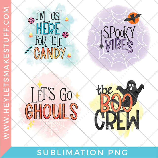 Halloween Sublimation Bundle Sublimation Hey Let's Make Stuff 