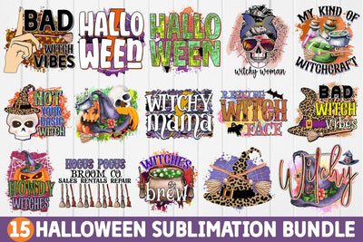 Halloween Sublimation Bundle Sublimation Regulrcrative 