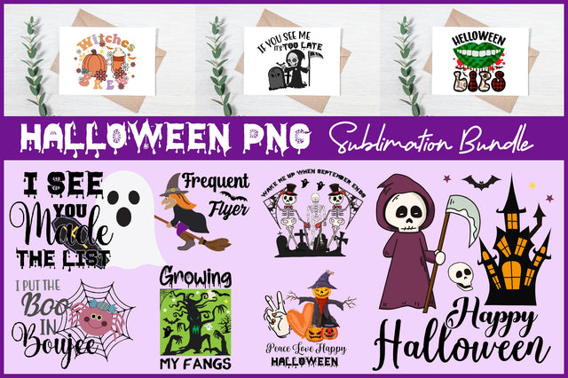 Halloween Sublimation Bundle Sublimation Rupkotha 