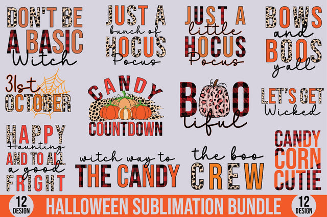 Halloween Sublimation Bundle Sublimation SVGista 
