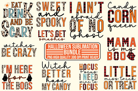 Halloween Sublimation Bundle Sublimation SVGista 