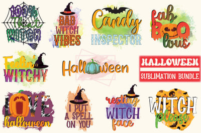 Halloween Sublimation Bundle Sublimation SVGista 