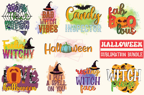 Halloween Sublimation Bundle Sublimation SVGista 