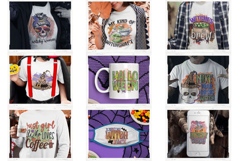 Halloween Sublimation Bundle SVG Regulrcrative 