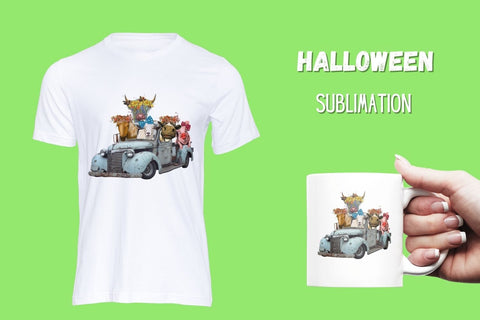Halloween Sublimation Bundle vol.2 Sublimation SvgOcean 