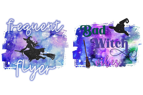 Halloween Sublimation Bundle | Witch PNG Bundle Sublimation B Renee Design 
