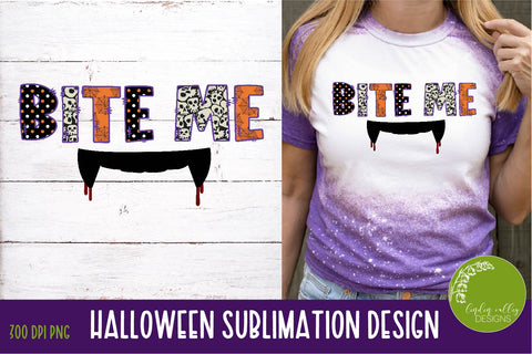 Halloween Sublimation Bundle|Funny Halloween PNG Bundle Sublimation Linden Valley Designs 