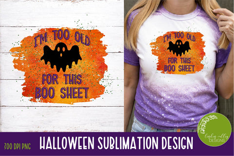 Halloween Sublimation Bundle|Funny Halloween PNG Bundle Sublimation Linden Valley Designs 