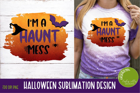 Halloween Sublimation Bundle|Funny Halloween PNG Bundle Sublimation Linden Valley Designs 