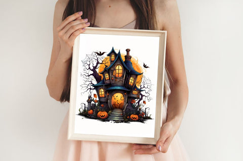 Halloween Sublimation Clipart Bundle Sublimation Regulrcrative 