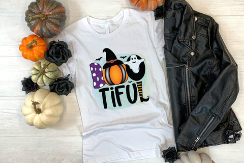 Halloween Sublimation Design | Boo-Tiful PNG Sublimation CraftLabSVG 
