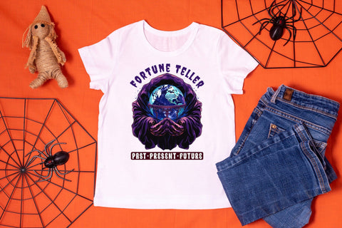 Halloween Sublimation Design - Fortune Teller Sublimation CraftLabSVG 