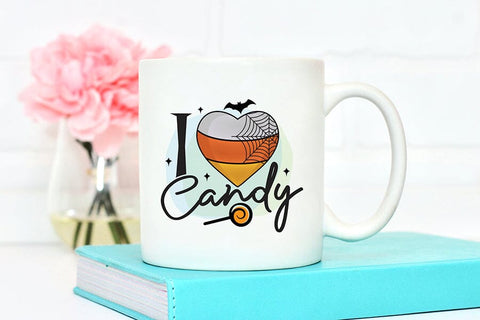 Halloween Sublimation Design | I Love Candy Sublimation CraftLabSVG 