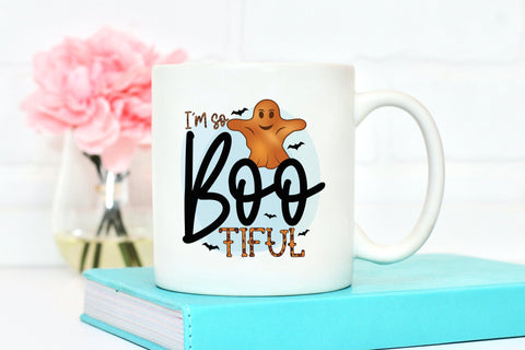 Halloween Sublimation Design - I'm So Boo Tiful Sublimation CraftLabSVG 