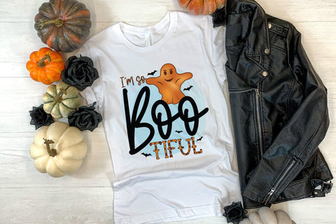 Halloween Sublimation Design - I'm So Boo Tiful Sublimation CraftLabSVG 