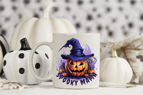 Halloween Sublimation Design - Spooky Mama Sublimation CraftLabSVG 