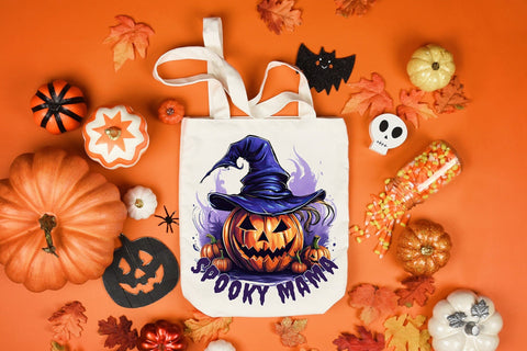 Halloween Sublimation Design - Spooky Mama Sublimation CraftLabSVG 