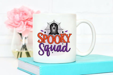 Halloween Sublimation Design, Spooky Squad Sublimation CraftLabSVG 