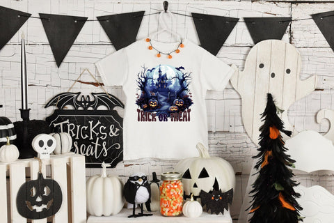 Halloween Sublimation Design - Trick or Treat Sublimation CraftLabSVG 