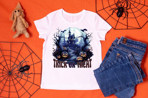 Halloween Sublimation Design - Trick or Treat Sublimation CraftLabSVG 