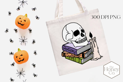 Halloween Sublimation Magic Potion Black Candle Skull Mini Bundle SVG The Honey Company 