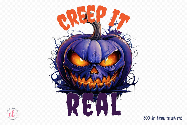 Halloween Sublimation PNG | Creep It Real Sublimation CraftLabSVG 