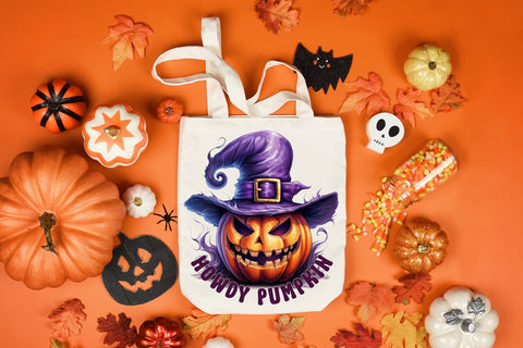 Halloween Sublimation PNG | Howdy Pumpkin Sublimation CraftLabSVG 