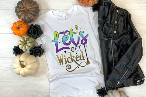 Halloween Sublimation PNG | Let's Get Wicked Sublimation CraftLabSVG 