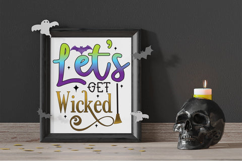 Halloween Sublimation PNG | Let's Get Wicked Sublimation CraftLabSVG 