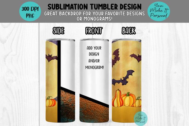 Halloween Sublimation Tumbler Sublimation You Make It Personal 