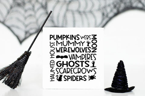 Halloween Subway Art SVG SVG Ikonart Design Shop 