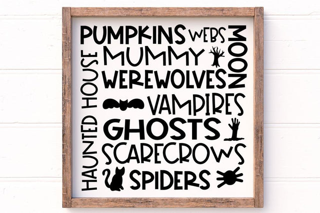 Halloween Subway Art SVG SVG So Fontsy Design Shop 