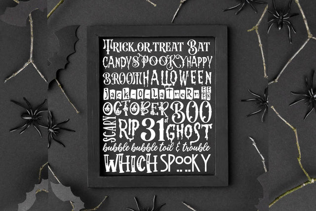 Halloween Subway wordart SVG SVG Paper Switch 