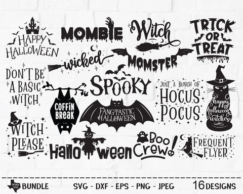 Halloween Super Bundle | Halloween SVG SVG Texas Southern Cuts 