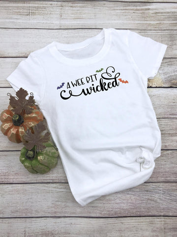 Halloween SVG - A Wee Bit Wicked SVG Pickled Thistle Creative 