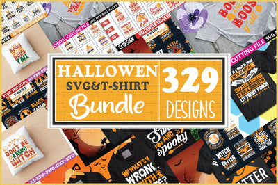 Halloween Svg And T-shirt Bundle SVG Creativeart88 