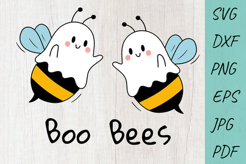 Halloween SVG, Bees SVG, Honey Bee SVG Cut File, Boo Bees SVG Irina Ostapenko 